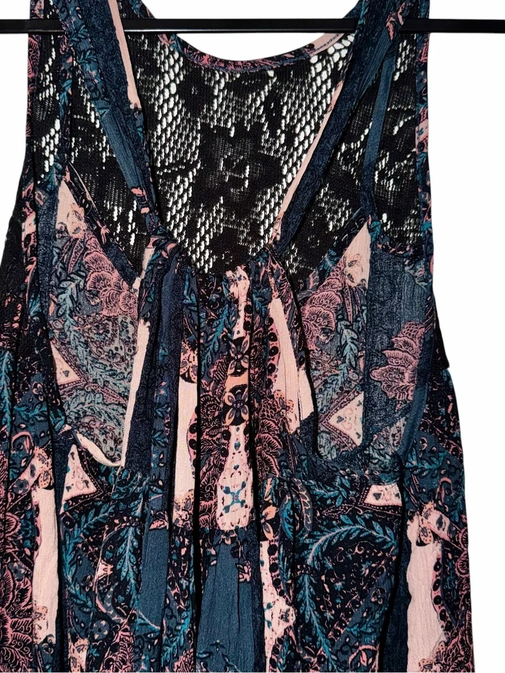 Free People Count Me In Trapeze Tunic Size Small